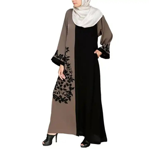 Hiyab Informal de Color Sólido para Mujer Musulmana, Diseño Hecho en Pakistán 2026, Abaya de Cuello Alto y Corte Holgado, la Mejor Calidad, Servicio OEM - Product Image 1