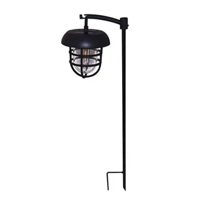 Black Sheppard Hook <b>For</b> <b>Pathway</b> <b>Lights</b> - Product Image 1