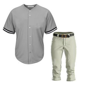 Uniforme de Béisbol de Buena Calidad, Uniforme de Béisbol de Primera Calidad para Equipos y Uniforme de Béisbol Personalizado de Moda a Bajo Precio - Product Image 4