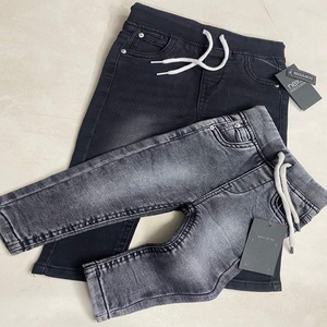 Lot de stock super économique de jeans en denim pour garçons, coupe droite, légers, décontractés, en Spandex/Coton, taille mi-haute, grande taille, résistants à la décoloration - Product Image 2