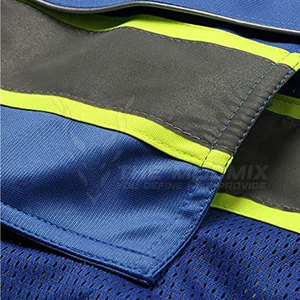 Chaleco de Trabajo de Alta Visibilidad, Resistente, Transpirable, de Poliéster, con Múltiples Bolsillos, para Seguridad Industrial y Trabajo al Aire Libre 2026 - Product Image 3