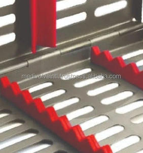 Bandeja de Esterilización Dental Manual de Acero Inoxidable de Alta Calidad para 10 Instrumentos Quirúrgicos, Ideal para Clínicas y Hospitales - Product Image 3