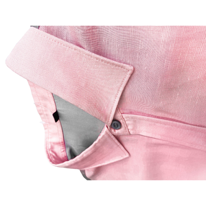 Nouvelle chemise décontractée d'été pour homme à manches courtes, col montant, séchage rapide, en Lyocell léger et respirant, chemise tendance - Product Image 3