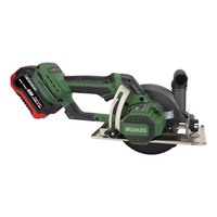 Scie circulaire portative sans balais 21V Lithium-Ion 5.0AH pour bricolage et travail du bois industriel, lame de 140mm, 0-6700 tr/min, coupe maximale de 51mm