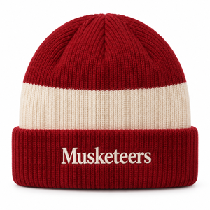 Gorros de lana personalizados de punto liso para hombre, gorros de invierno de acrílico a la moda con puño, gorros de punto al por mayor - Product Image 3