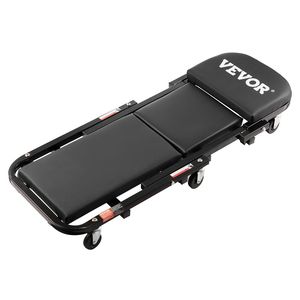 Taburete Mecánico Plegable con Ruedas de 40 Pulgadas, Capacidad de Carga de 450 Libras, 6 Ruedas Universales, Herramienta de Reparación de Automóviles - Product Image 1