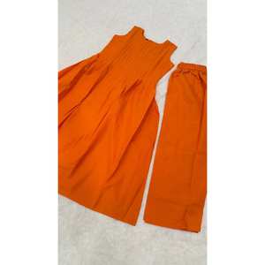 Hermoso Conjunto de Fiesta de Algodón, Top y Pantalón, Talla XL - Product Image 3