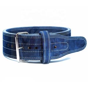 Cinturón de levantamiento de pesas de cuero personalizado de alta calidad, equipo de entrenamiento de gimnasio transpirable para uso físico de levantamiento de pesas - Product Image 4