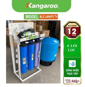 Filtres à eau RO commerciaux les moins chers, 100 GPD, haute capacité, électriques, en plastique, filtration en 6 étapes, durée de vie du filtre de 36 mois, usage domestique - Product Image 2