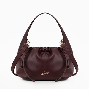 Sac à bandoulière Hody pour femme en cuir véritable avec cordon de serrage, sac à main de luxe tendance, capacité 7L, usage quotidien, Saint-Valentin - Product Image 1
