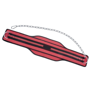 Reasonable price weightlifting <b>belt</b> Dipping <b>belt</b> with steel chain Nylon gym fitness <b>belt</b> Weighted <b>belt</b> for pull-ups Fitness Gear - Product Image 4