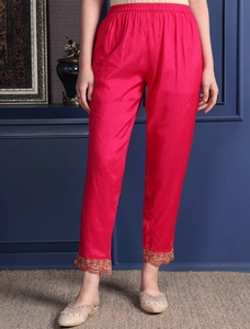 KV Women's <b>Silk</b> Blend Traditional Autumn Wedding Wrinkle Free Quick Dry <b>Kurta</b> Pant Dupatta Set - Product Image 5