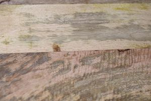 Table console en bois de style industriel moderne avec 2 tiroirs de rangement, table console en bois massif de style farmhouse - Product Image 4