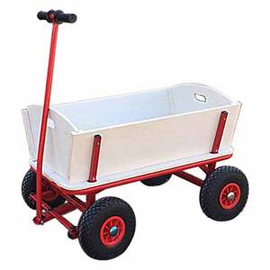 Chariot pliable de camping, chariot d'extérieur pour adultes et enfants, en bois, usage industriel, rangement et shopping - Product Image 4