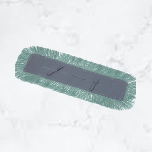 Mopa de hilo de algodón ecológica y duradera con autoescurridor, mango de hierro para limpieza de suelos de uso intensivo, mango largo - Product Image 4