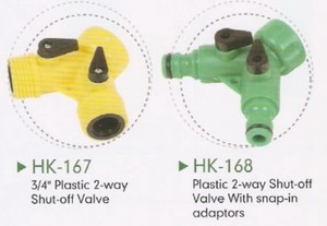 Conector de válvula de plástico de Taiwán 167 3/4 "Cierre bidireccional - Product Image 2