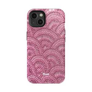 เคสโทรศัพท์ปักครอสติชลูกปัดแก้วทำมือ ลายเต่า ปู ดอกไม้ พื้นหลังสีน้ำเงิน ของขวัญงานฝีมือสั่งทำพิเศษ - Product Image 3
