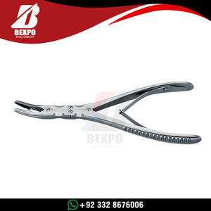 Pinzas Quirúrgicas de Acero Inoxidable de Calidad Premium, Tipo Beyer, Curvas, de 3mm, Doble Acción, 7 Pulgadas, Instrumentos Ortopédicos - Product Image 6