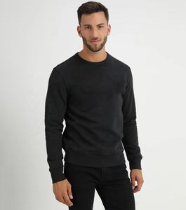 Jersey de lana de algodón orgánico Terry para hombre, sudadera orgánica Terry para hombre, ropa informal con cuello redondo, Sudadera con capucha, técnica sublimada - Product Image 3