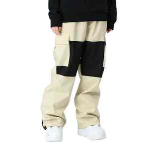 Pantalones de Nieve Personalizados Unisex con Calefacción, Botones, Transpirables, Resistentes al Viento e Impermeables, Estilo Cargo, Ecológicos, Talla Grande - Product Image 2