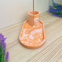 Soporte de palo de incienso árabe hecho a mano arte moderno ecológico estilo antiguo 100% resina Natural/madera Mubkhar Mabkhar Bokhoor