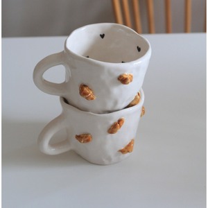 แก้วเซรามิกทำมือคุณภาพเยี่ยม ลายหัวใจ ผิวด้าน สำหรับใช้ในบ้าน - Product Image 6