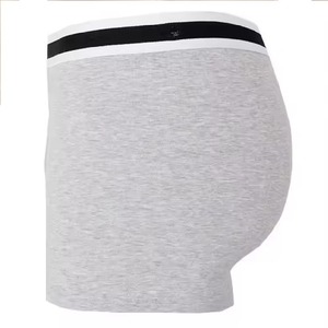 Calzoncillos bóxer sin costuras de cintura media para hombre, de algodón elástico, cómodos y transpirables, ropa interior, proveedor mayorista OEM personalizado - Product Image 3