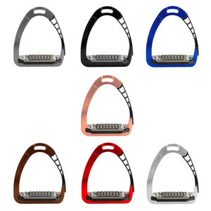 Estribos de Seguridad Retráctiles de Aluminio y Material Polimérico Especial para Jinete, Personalizables, Artículos Ecuestres - Product Image 1