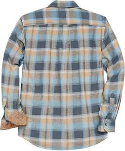 Camisas de Franela de Manga Larga para Hombre de Alta Calidad, Nuevo Diseño OEM, Secado Rápido, Transpirables, a Precios Económicos - Product Image 2