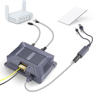 Wi-Fi 6 PoE Switch Evaluation Kit Network Expansion Device with Antenna and <b>USB</b> <b>3.0</b> <b>Cable</b> for Home Office - Product Image 1