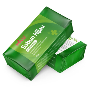 Jabón Medicado Transparente Holly Green, Antiséptico para Todo Tipo de Piel y Piel Saludable - Product Image 1