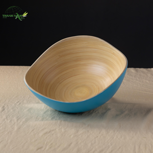 2025 Wholesale Eco-Friendly Disposable <b>Vintage</b> Kitchenware Custom Sizes Sustainable Wood Bowls for Home Use & Parties - Product Image 2