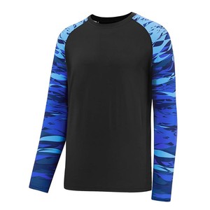 Camiseta de Pesca Personalizada para Adultos, Azul, Sublimada, Transpirable, de Secado Rápido, Ligera, Reciclada, con Capucha y Logotipo Frontal - Product Image 6