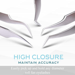 Pinzas para Pestañas de Primera Calidad al por Mayor, Herramienta de Extensión de Pestañas de Acero Inoxidable, Logotipo Personalizado OEM ODM, la Mejor Calidad, Precisión y Durabilidad - Product Image 5