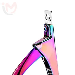 Cortauñas Profesional de Acero Inoxidable con Hoja Curva, Herramienta de Manicura para Arte de Uñas, Recortador de Puntas de Uñas Postizas, Cortador de Bordes Portátil - Product Image 2