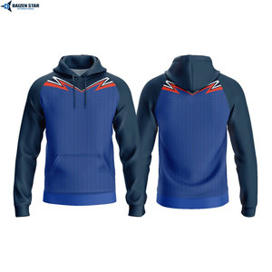 Sweat Wicking Sports Hoodie Intensive Training Hoodie Durable Gym Wear OEM Production - Product Image 6