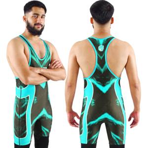 Le Pakistan a fabriqué des maillots de lutte de haute qualité sous étiquette privée pour la vente en ligne - Product Image 3