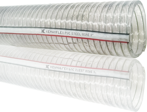 Flexible PVC Water <b>Hose</b> for Garden Watering 1 1/4 Inch <b>50m</b> Durable Anti-Abrasion Transparent <b>Hose</b> - Product Image 1
