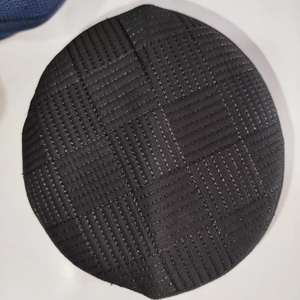Chapeaux Kufi décontractés islamiques en coton blanc de haute qualité pour hommes, faits à la main, marque MCH, fourniture directe d'usine, export ethnique en gros - Product Image 1