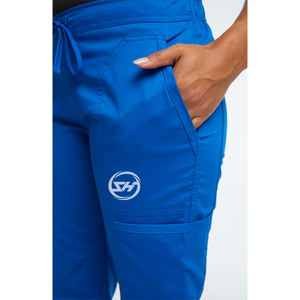 Pantalones Quirúrgicos de Calidad de Exportación, Tejido de Algodón y Poliéster, Color Personalizado, Blanco/Lila/Verde Liso, Proveedor de Uniformes Médicos - Product Image 6