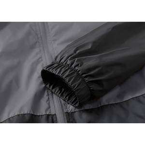 Ensemble de survêtement de sport pour homme automne 2026 : veste coupe-vent demi-zip et short de jogging pour l'entraînement (vente en gros) - Product Image 3