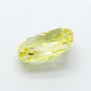 Diamant de laboratoire de qualité supérieure, jaune intense fantaisie, taille coussin, 5,72 carats, VS2, certifié IGI, diamant synthétique en vrac, export. - Product Image 6