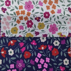 ผ้าพิมพ์ลายดอกไม้ดิจิทัลคุณภาพสูง สวยงาม สีสันสดใส บนผ้าฝ้ายทอ กว้าง 58 นิ้ว พร้อมจัดส่งทันที - Product Image 1