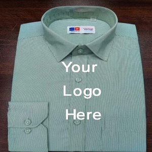 100% algodón antiarrugas mejor nuevo elegante camisa de vestir Formal de manga larga logotipo personalizado proveedor de exportación informal para la temporada de otoño - Product Image 5
