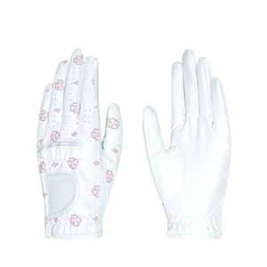 Gants de golf respirants de haute qualité pour hommes, tissu doux, impression par sublimation avec logo personnalisé, fermeture auto-agrippante, prix d'usine - Product Image 1