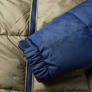 Veste matelassée en coton style urbain, veste matelassée en coton tendance, veste matelassée en coton au design moderne - Product Image 4