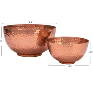 Vase de table moderne fait main, éco-responsable, très demandé, en aluminium noir, résistant à l'eau, bol décoratif - Product Image 1