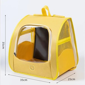 Luxury Lightweight Square Polyester Breathable Fabric Pet Carrier <b>Backpack</b> for <b>Cats</b> in Various Colors Made in Vietnam - Product Image 5