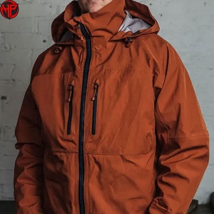 Veste de pêche unisexe d'hiver, imperméable, coupe-vent, à capuche, col montant, fermeture éclair, manteau décontracté pour l'extérieur - Product Image 3