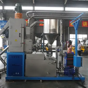 TPE TPR EVA Pelletherstellungsmaschine Schaufel-Granulat-Extrudermaschine Unterwasser-Schneidsystem